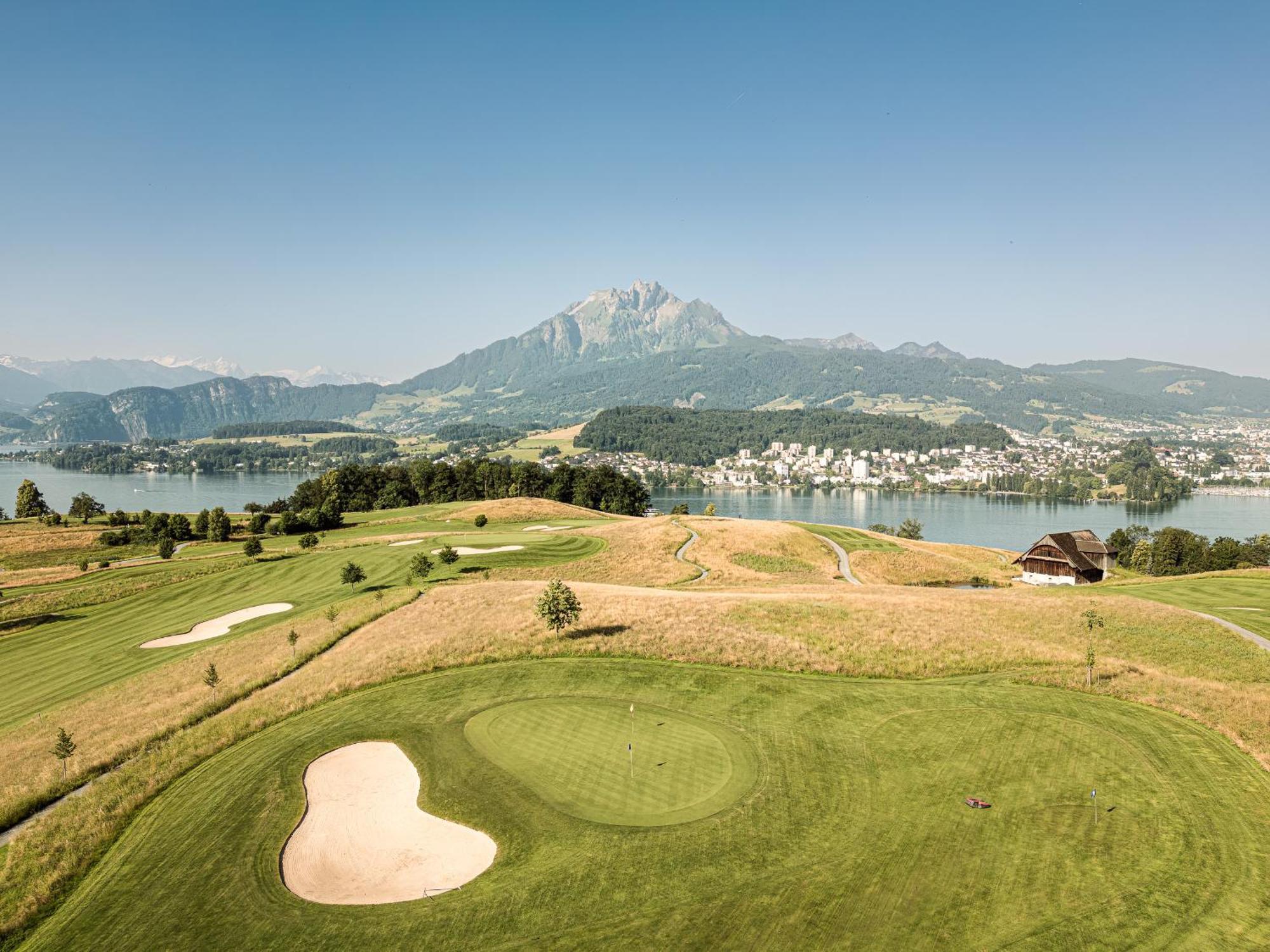 Gasthaus Badhof - Golfhotel Meggen Екстериор снимка