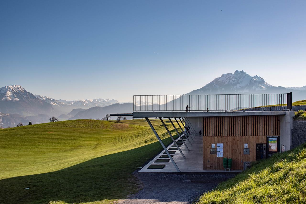Gasthaus Badhof - Golfhotel Meggen Екстериор снимка